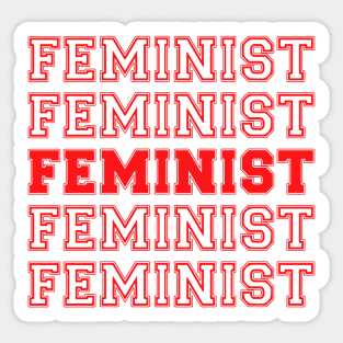 Feminist Sticker